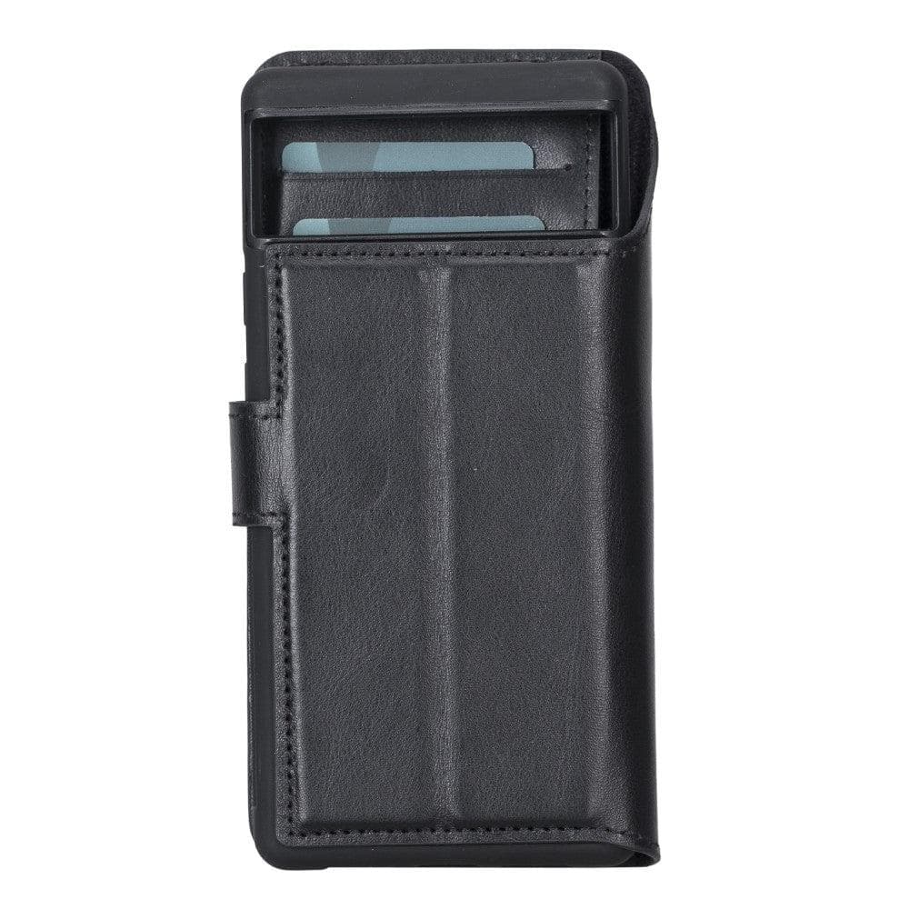 Google Pixel 6 Leather Wallet Case Detachable RFID – Magic Mizuri Leather