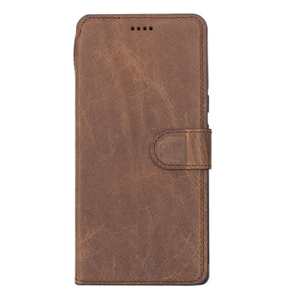 Google Pixel 6 Pro Leather Wallet Case Detachable RFID – Magic Mizuri Leather