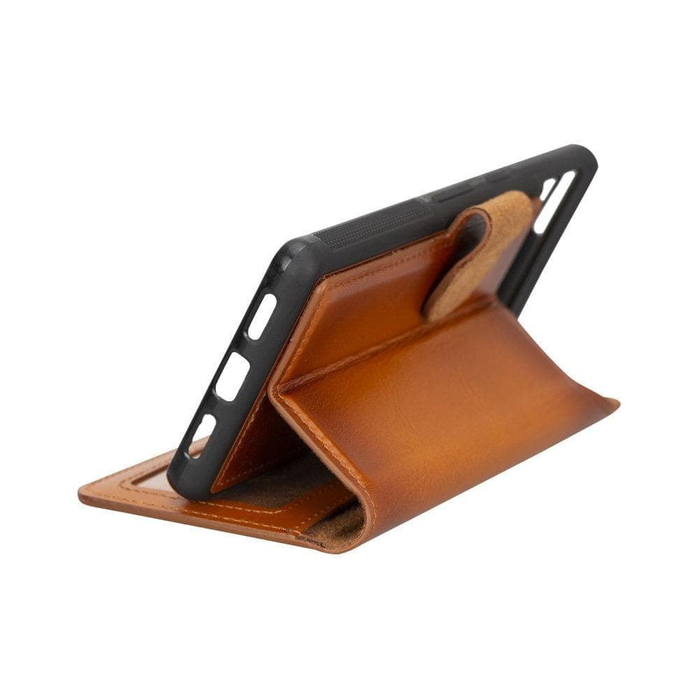 Google Pixel 7 Leather Wallet Case Detachable RFID – Magic Mizuri Leather