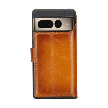 Google Pixel 7 Leather Wallet Case Detachable RFID – Magic Mizuri Leather