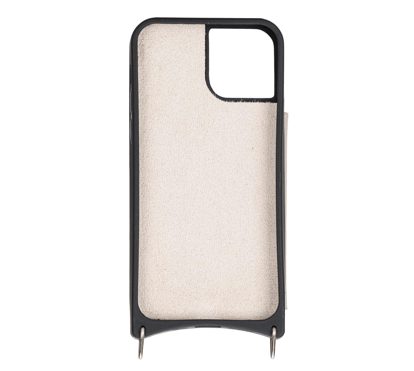 iPhone 12 / 12 Pro Leather Wallet Case with Shoulder Strap – Saff Mizuri Leather