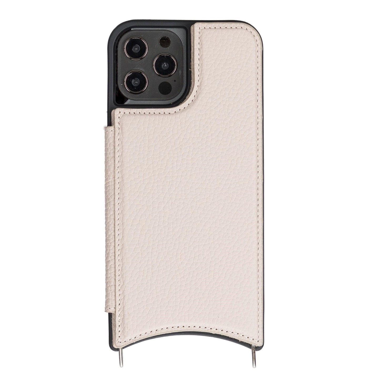 iPhone 12 Pro Max Leather Wallet Case with Shoulder Strap – Saff Mizuri Leather