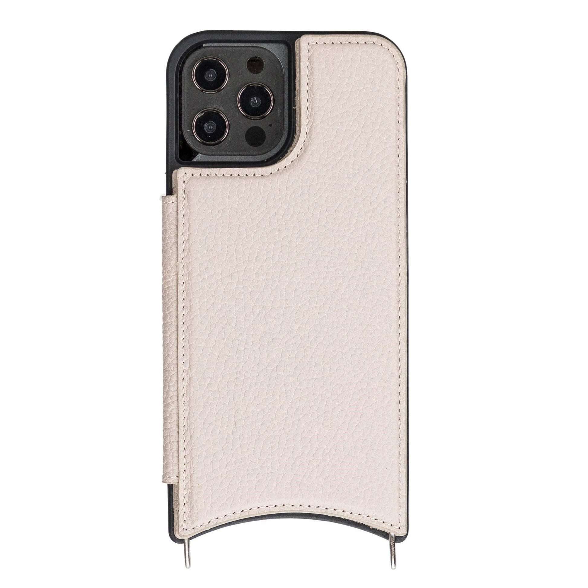 iPhone 12 Pro Max Leather Wallet Case with Shoulder Strap – Saff Mizuri Leather
