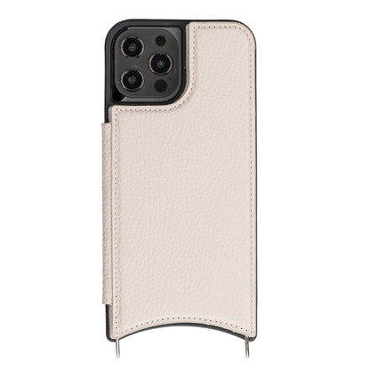 iPhone 12 / 12 Pro Leather Wallet Case with Shoulder Strap – Saff Mizuri Leather
