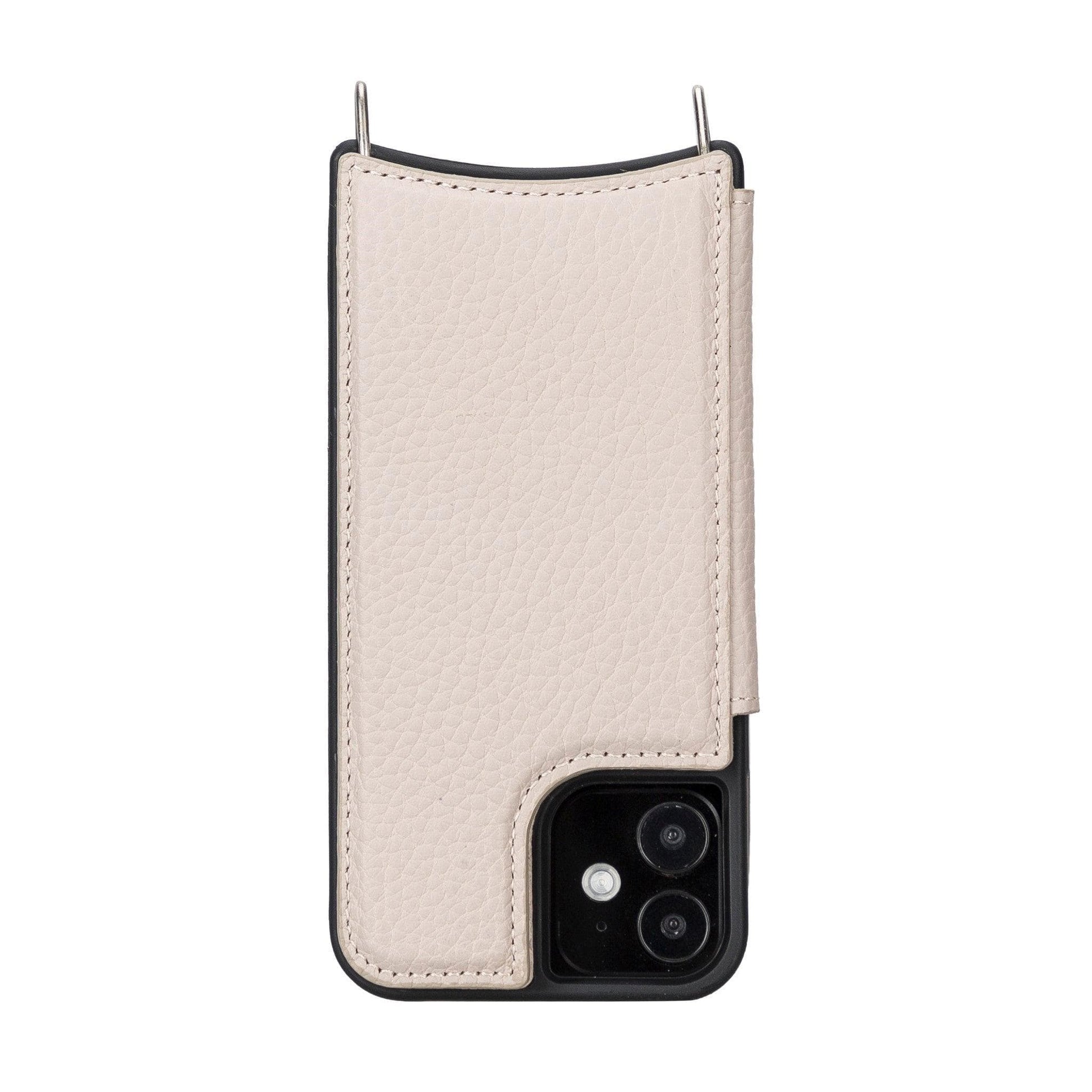 iPhone 12 Pro Max Leather Wallet Case with Shoulder Strap – Saff Mizuri Leather