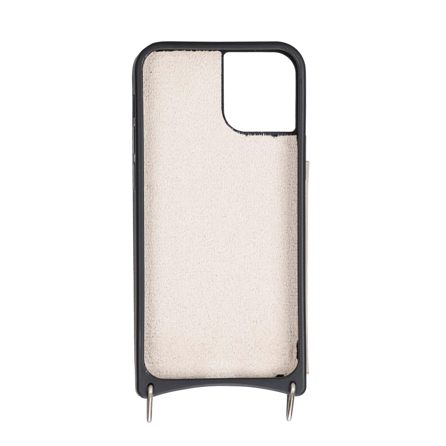 iPhone 12 Pro Max Leather Wallet Case with Shoulder Strap – Saff Mizuri Leather