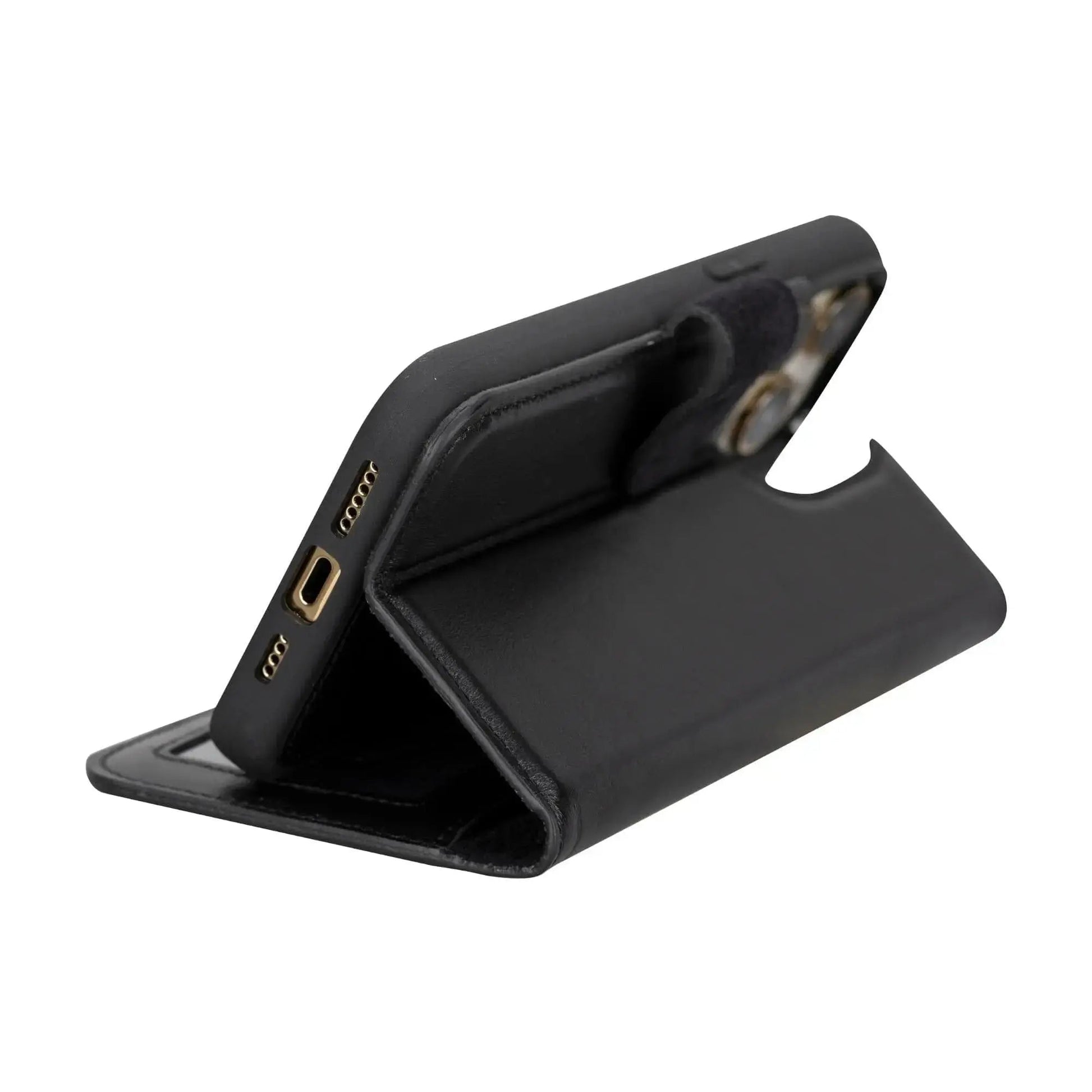 iPhone 15 Leather Wallet Case Detachable RFID MagSafe – Magic Series Mizuri Leather