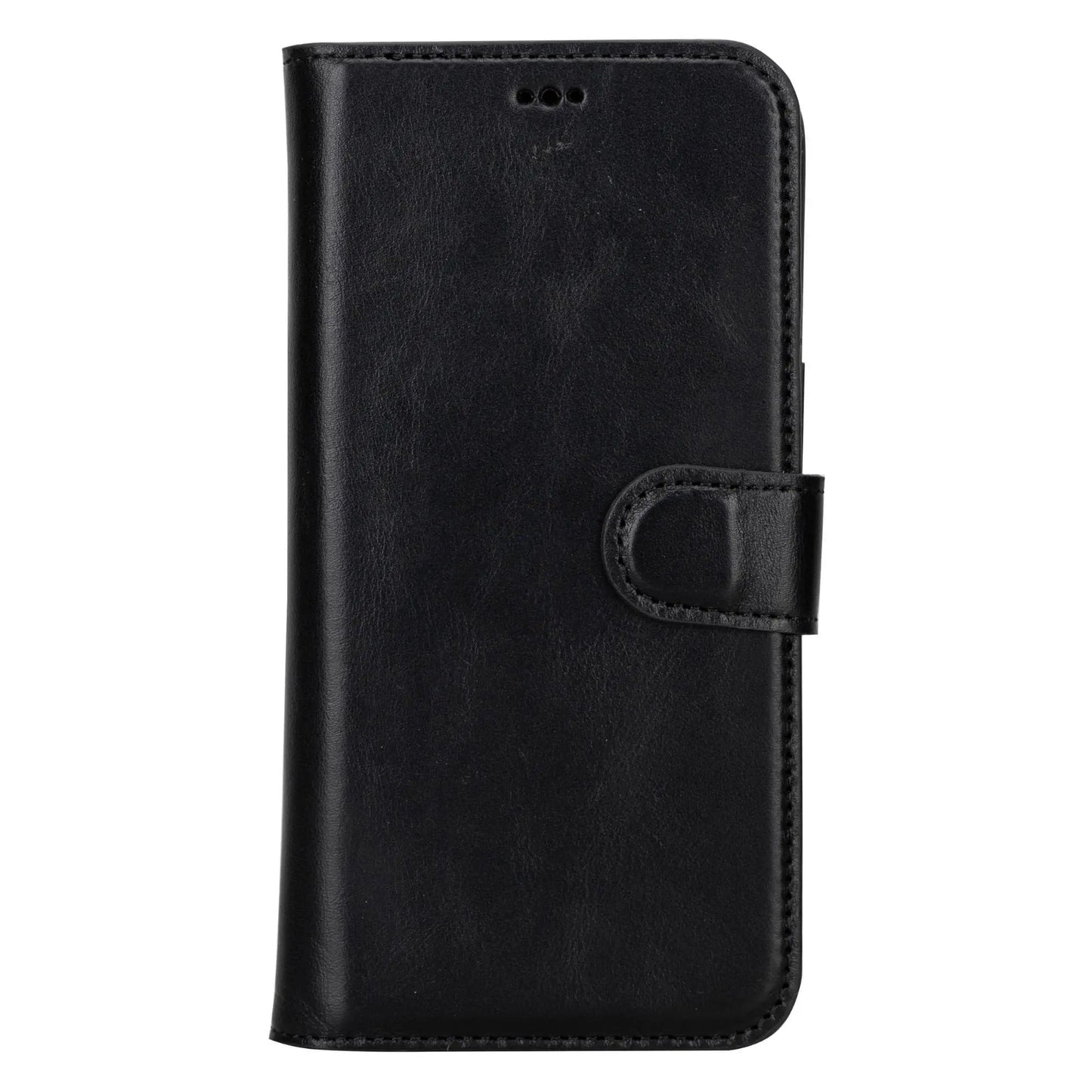 iPhone 15 Plus Leather Wallet Case Detachable RFID MagSafe – Magic Series Mizuri Leather