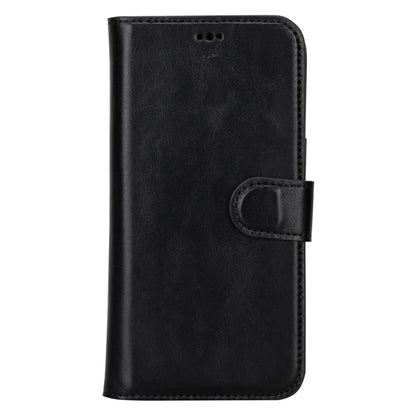iPhone 15 Plus Leather Wallet Case Detachable RFID MagSafe – Magic Series Mizuri Leather
