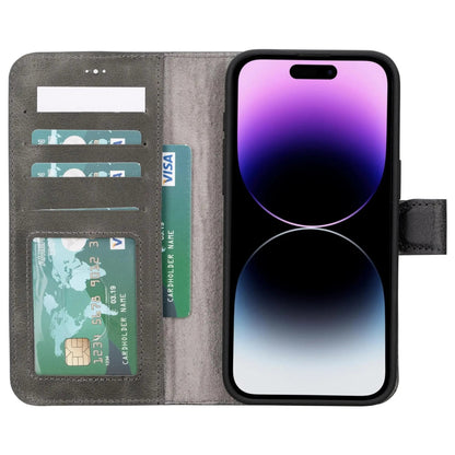 iPhone 15 Pro Max Leather Wallet Case Detachable RFID MagSafe – Magic Series Mizuri Leather