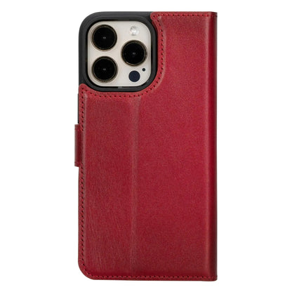 iPhone 15 Pro Max Leather Wallet Case Detachable RFID MagSafe – Magic Series Mizuri Leather