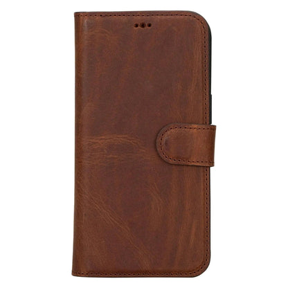 iPhone 15 Leather Wallet Case Detachable RFID MagSafe – Magic Series Mizuri Leather