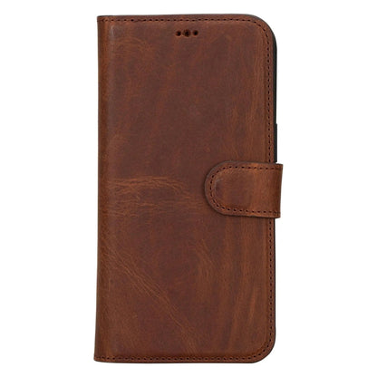 iPhone 15 Pro Leather Wallet Case Detachable RFID MagSafe – Magic Series Mizuri Leather