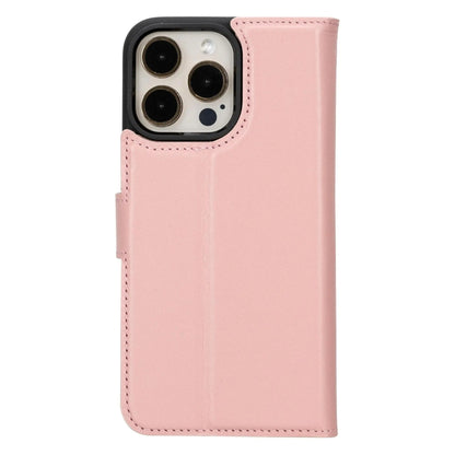 iPhone 15 Pro Leather Wallet Case Detachable RFID MagSafe – Magic Series Mizuri Leather