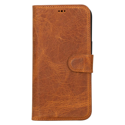 iPhone 15 Leather Wallet Case Detachable RFID MagSafe – Magic Series Mizuri Leather