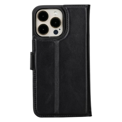 iPhone 15 Leather Wallet Case Detachable RFID MagSafe – Magic Series Mizuri Leather