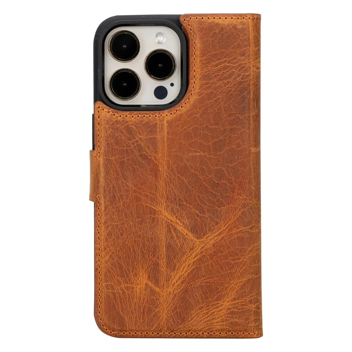 iPhone 15 Pro Max Leather Wallet Case Detachable RFID MagSafe – Magic Series Mizuri Leather