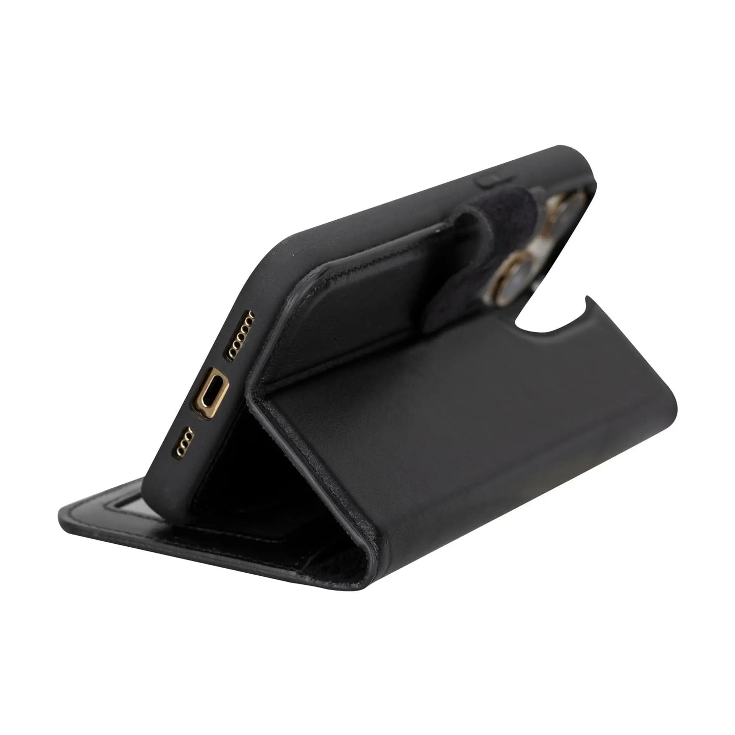 iPhone 15 Pro Max Leather Wallet Case Detachable RFID MagSafe – Magic Series Mizuri Leather