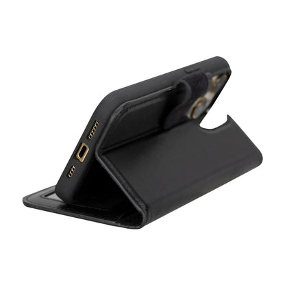 iPhone 15 Pro Max Leather Wallet Case Detachable RFID MagSafe – Magic Series Mizuri Leather