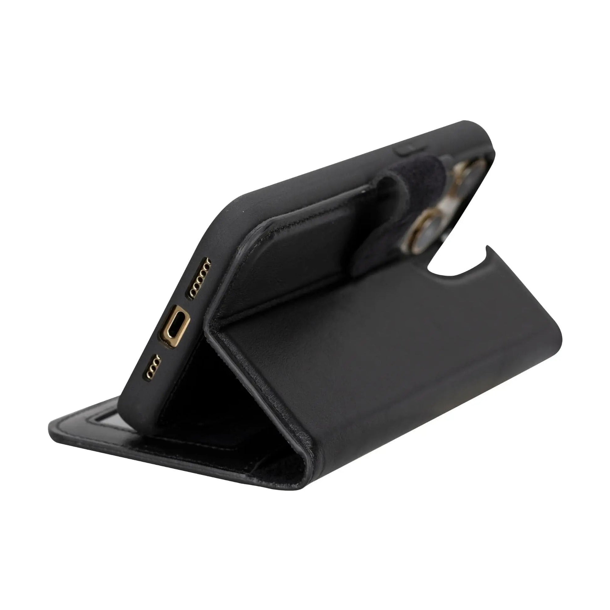 iPhone 15 Pro Max Leather Wallet Case Detachable RFID MagSafe – Magic Series Mizuri Leather