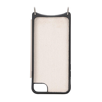 Saff iPhone SE / 8 / 7 Leather Case with Shoulder Strap Mizuri Leather