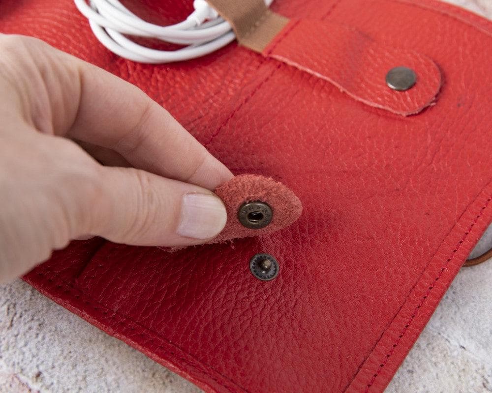 Leather Cable Organizer Mizuri Leather