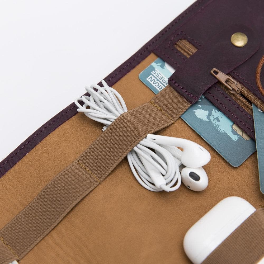 Leather Cable Organizer Mizuri Leather