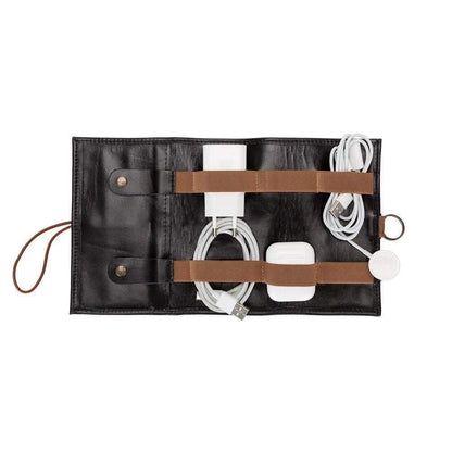 Leather Cable Organizer Mizuri Leather
