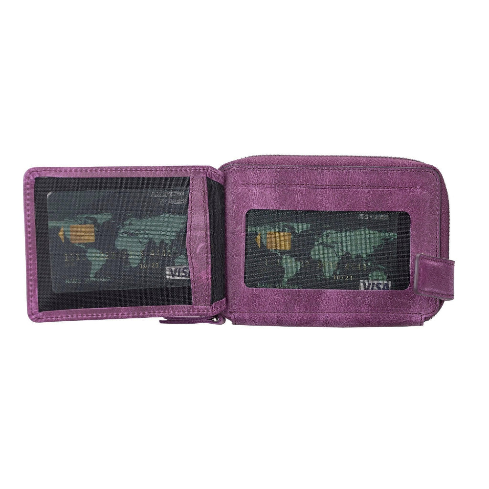 Lugano Leather Wallet Mizuri Leather