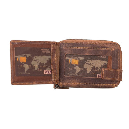Lugano Leather Wallet Mizuri Leather