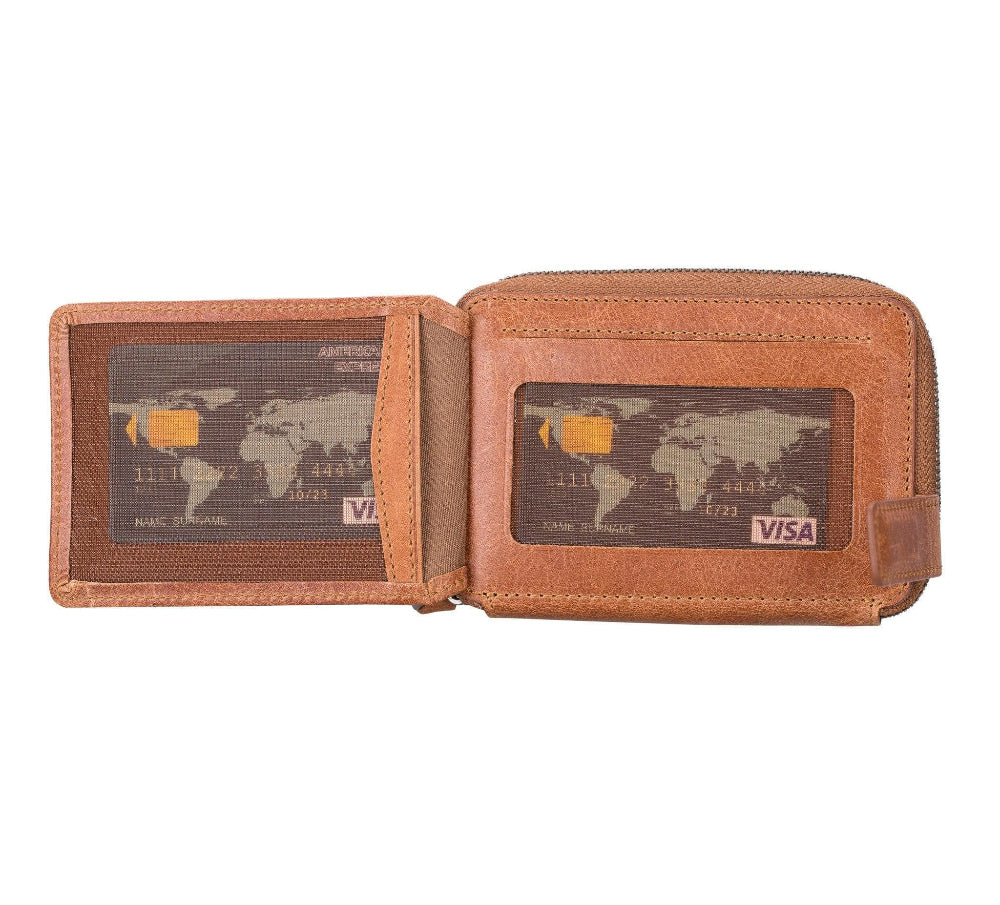 Lugano Leather Wallet Mizuri Leather