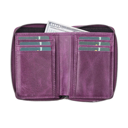 Lugano Leather Wallet Mizuri Leather