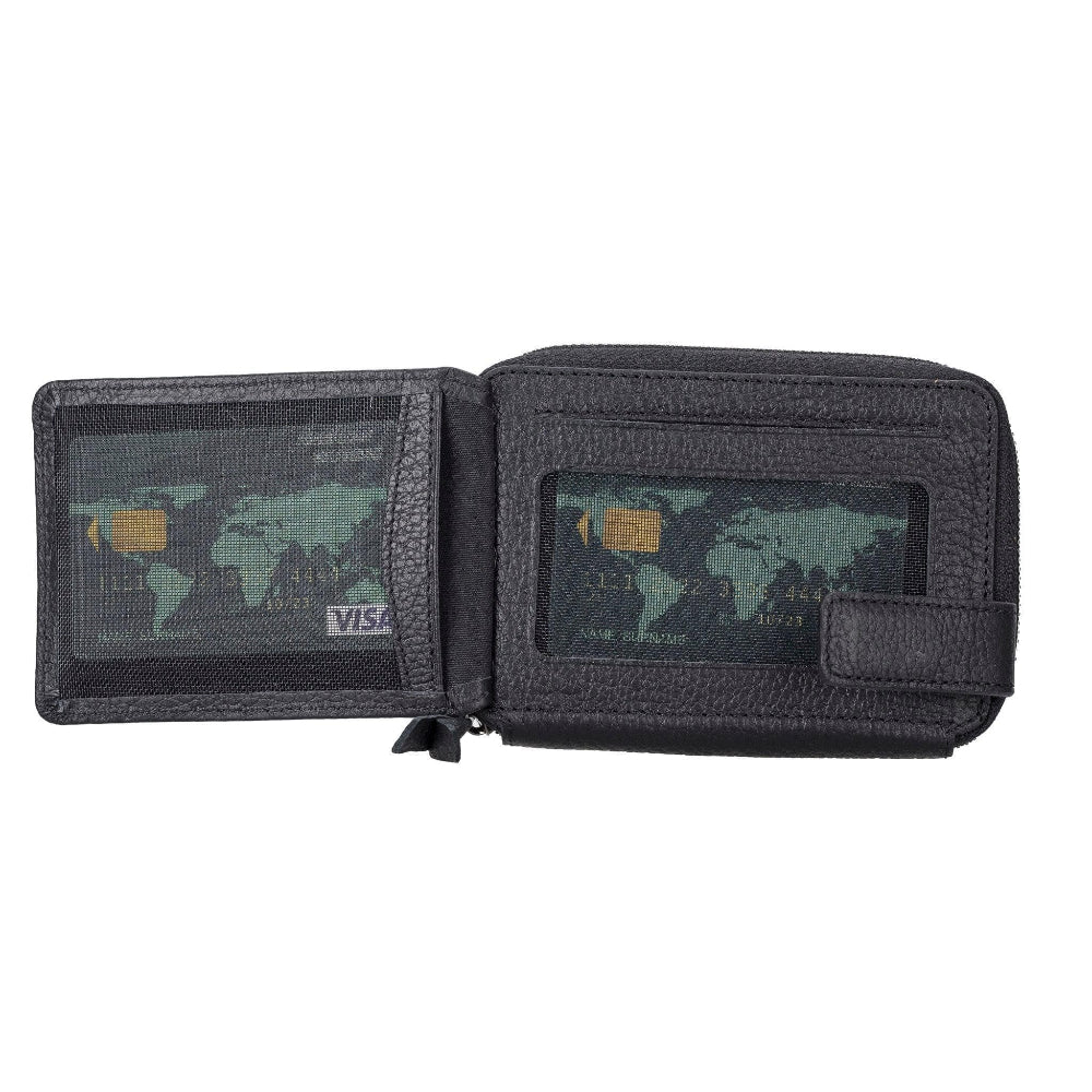 Lugano Leather Wallet Mizuri Leather