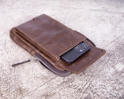 Nino Leather Bag – Genuine Leather Crossbody Bag for Men & Women for Everyday Elegance | Minimal & Handcrafted Mizuri Leather