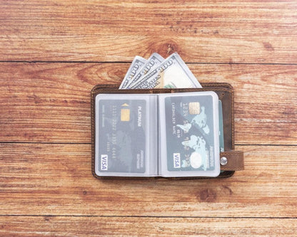 Oscar Leather Card Holder Mizuri Leather