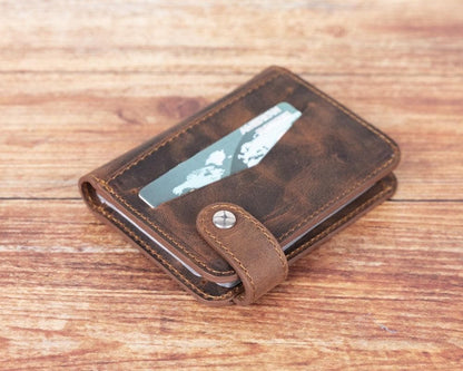 Oscar Leather Card Holder Mizuri Leather