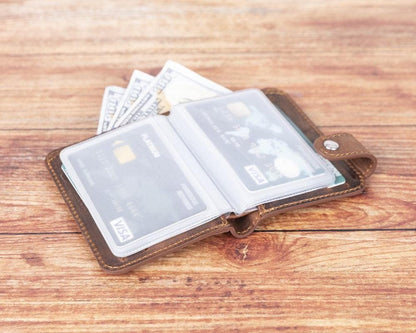 Oscar Leather Card Holder Mizuri Leather