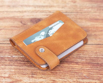 Oscar Leather Card Holder Mizuri Leather