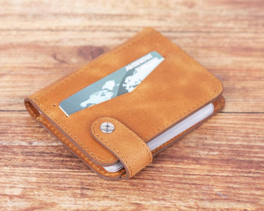 Oscar Leather Card Holder Mizuri Leather