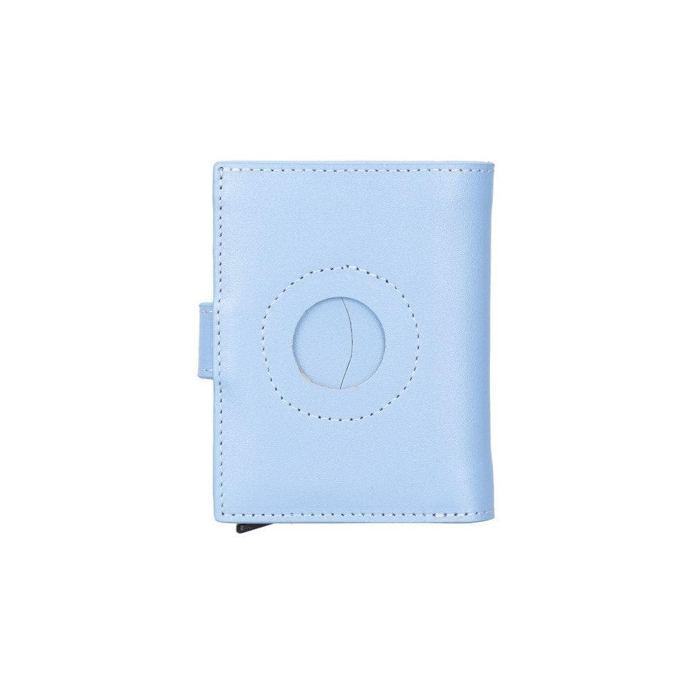 Palertag Zip Mechanical Leather Card Holder with AirTag Slot Mizuri Leather