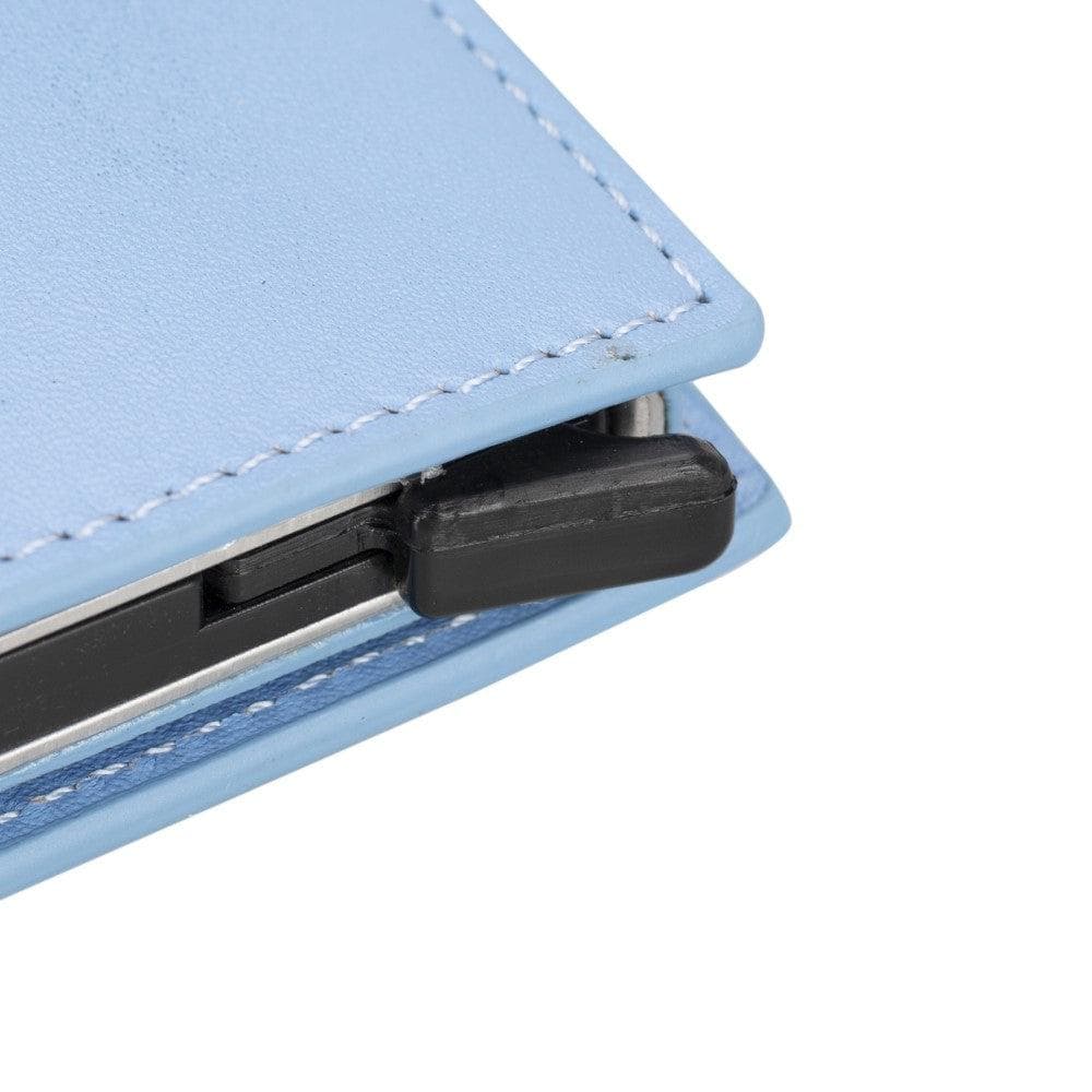 Palertag Zip Mechanical Leather Card Holder with AirTag Slot Mizuri Leather