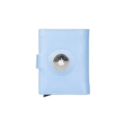 Palertag Zip Mechanical Leather Card Holder with AirTag Slot Mizuri Leather