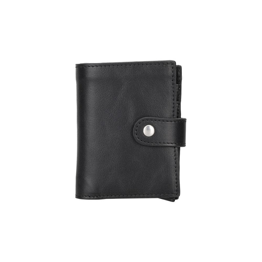 Palertag Zip Mechanical Leather Card Holder with AirTag Slot Mizuri Leather