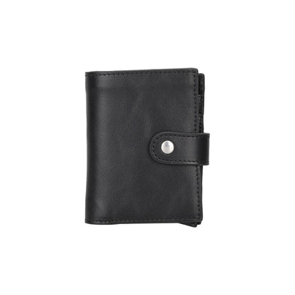 Palertag Zip Mechanical Leather Card Holder with AirTag Slot Mizuri Leather