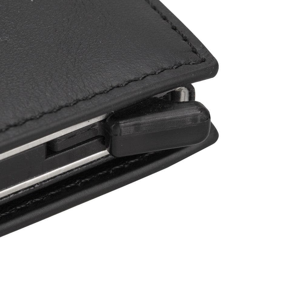 Palertag Zip Mechanical Leather Card Holder with AirTag Slot Mizuri Leather