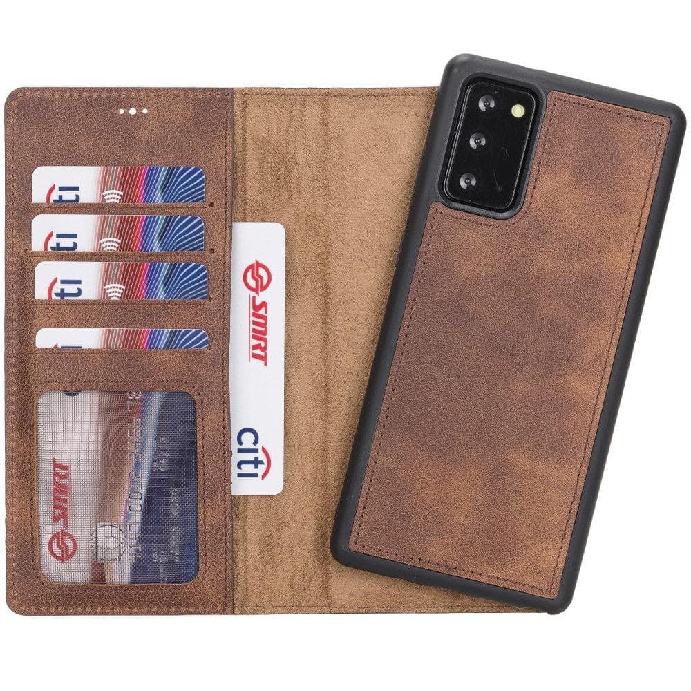 Samsung Galaxy Note 20 Ultra Leather Wallet Case Detachable RFID – Magic Mizuri Leather