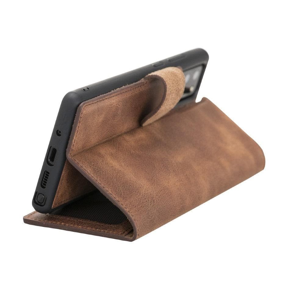 Samsung Galaxy Note 20 Ultra Leather Wallet Case Detachable RFID – Magic Mizuri Leather