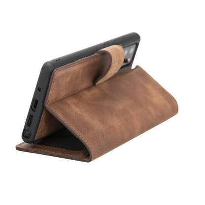 Samsung Galaxy Note 20 Ultra Leather Wallet Case Detachable RFID – Magic Mizuri Leather