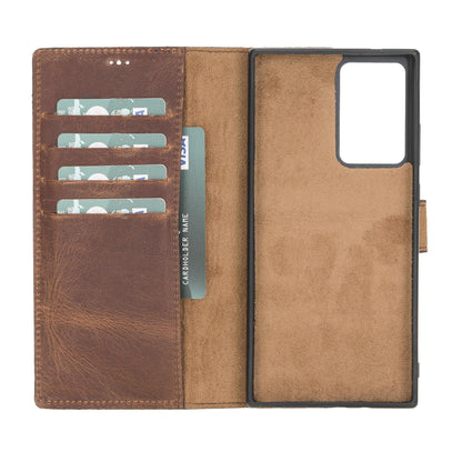 Samsung Galaxy Note 20 Ultra Leather Wallet Case Detachable RFID – Magic Mizuri Leather