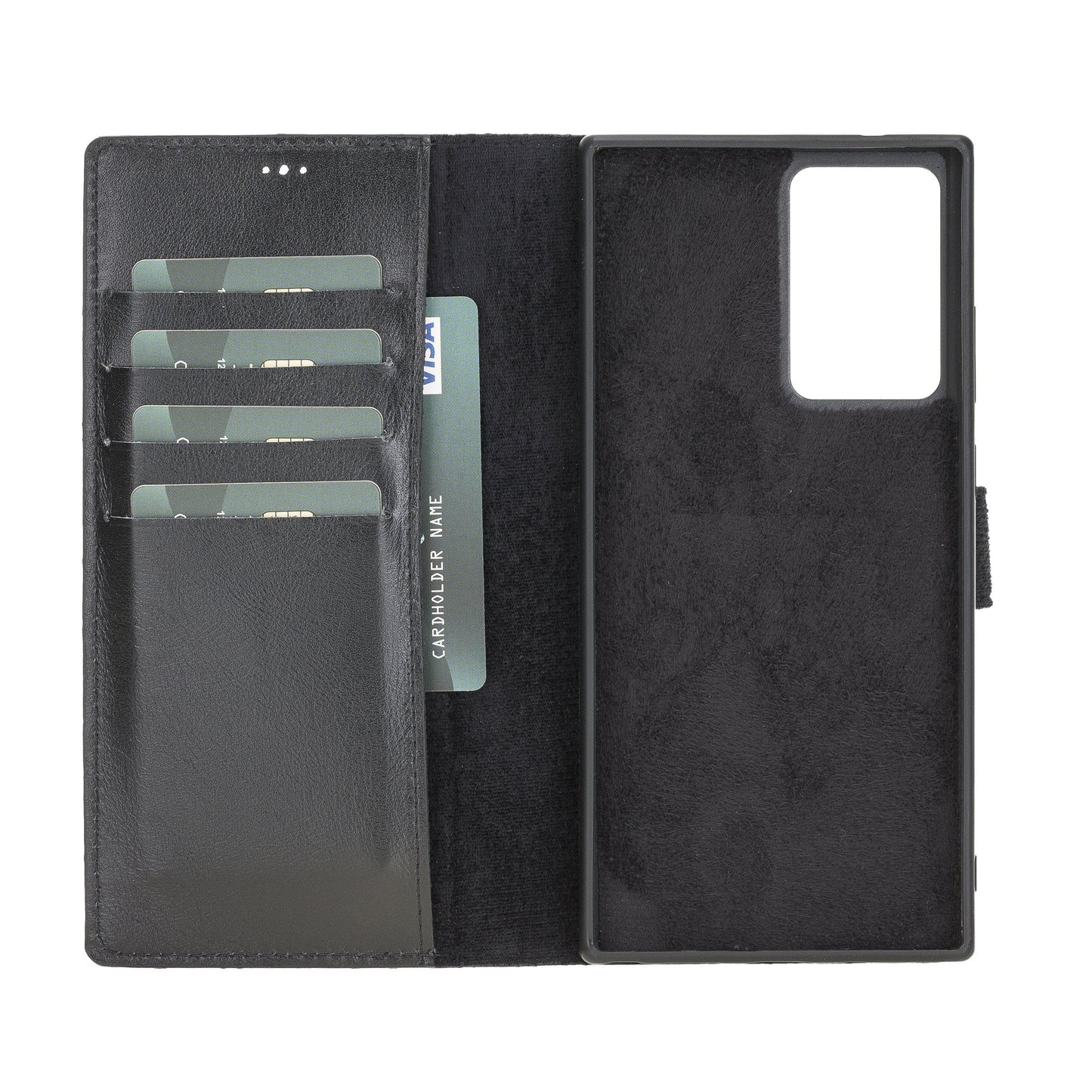 Samsung Galaxy Note 20 Ultra Leather Wallet Case Detachable RFID – Magic Mizuri Leather